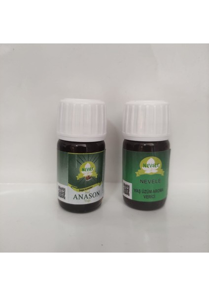 Saf Doğal Anason Yağı 15 ml 1.sınıf + Yaş Üzüm Aroması