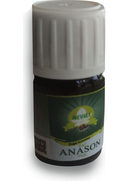 Saf Doğal Anason Yağı 15 ml 1.sınıf + Yaş Üzüm Aroması