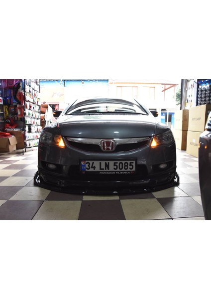 Honda Civic Fd6 Rr Ön Lip (Plastik)