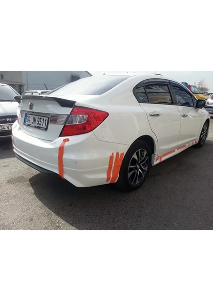 Honda Civic Fb7 Modulo Yan Marşpiyel (Plastik)