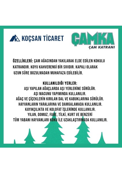 Çam Katranı 4 kg