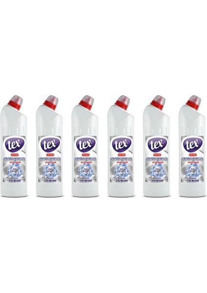 Ultra Yoğun Çamaşır Suyu Kar Beyazı 6 x 750 ml