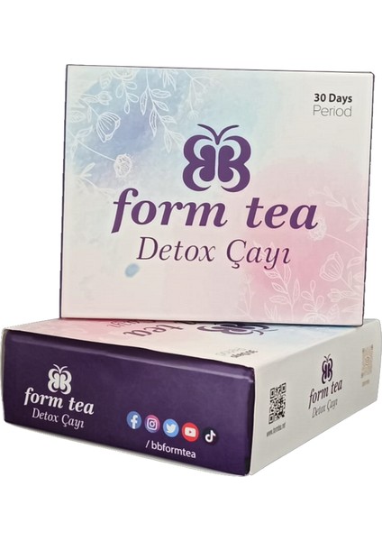 2 x Bb Form Tea Detox Çayı + 240MG Çam Kozalak Macunu