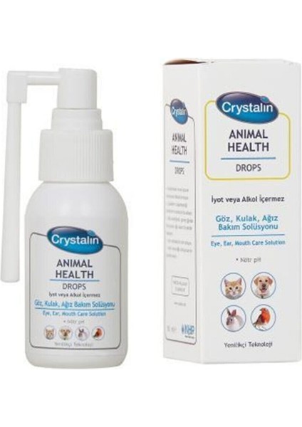 Animal Health 50 ml Kedi ve Köpek Göz Kulak Ağız Bakım Spreyi 50 ml