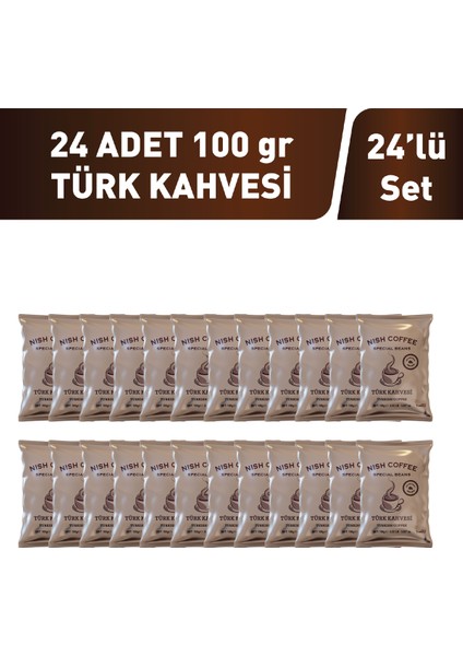Türk Kahvesi 24 x 100 gr