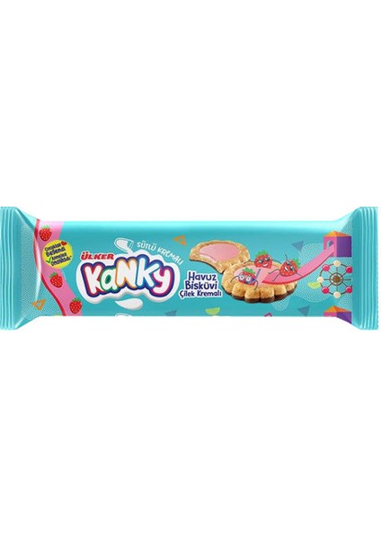 Kanky Havuz Bisküvi Çilekli 84 gr