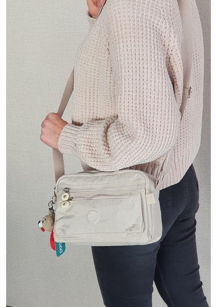 Kadın Çok Cepli Ayarlanabilir Çapraz Askılı Omuz Çantası fiyatları