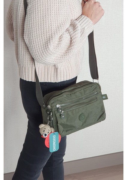 Kadın Çok Cepli Ayarlanabilir Çapraz Askılı Omuz Çantası fiyatları