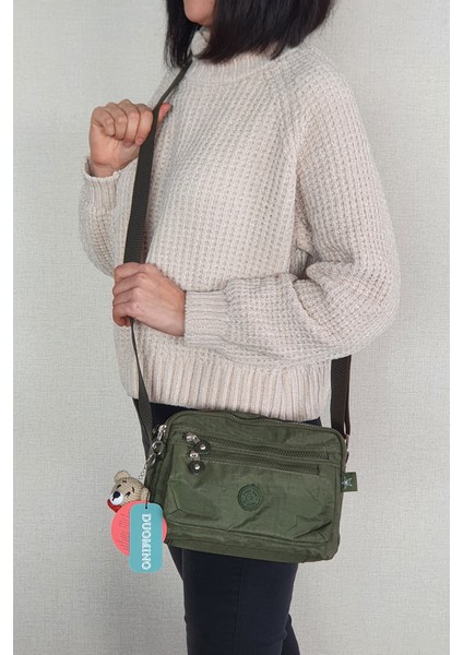 Kadın Çok Cepli Ayarlanabilir Çapraz Askılı Omuz Çantası modelleri