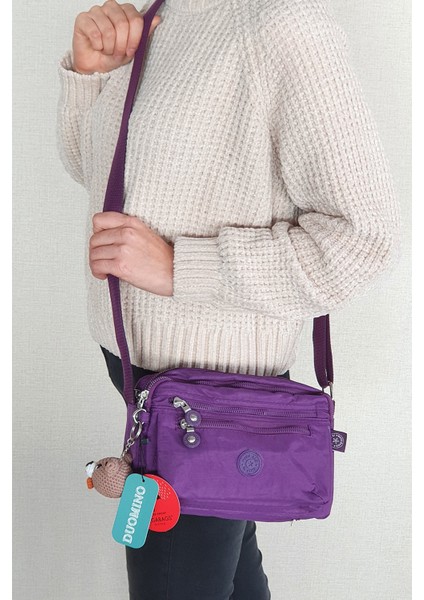 Kadın Çok Cepli Ayarlanabilir Çapraz Askılı Omuz Çantası fiyatları