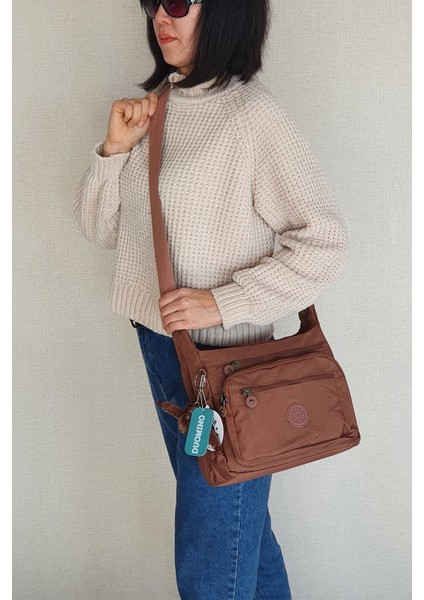 Omuz Çantası Orta Boy Askılı Çapraz Çanta Postacı Çantası Çok Gözlü fırsatları