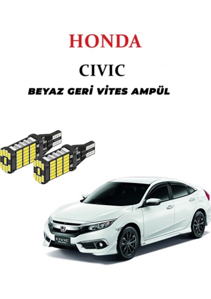 Honda Cıvıc Fc5 LED Geri Vites Ampul Beyaz **yüksek Işık**