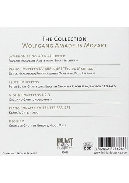 Wolfgang Amedeus Mozart / Thecollection(6 CD Box)(Cd)