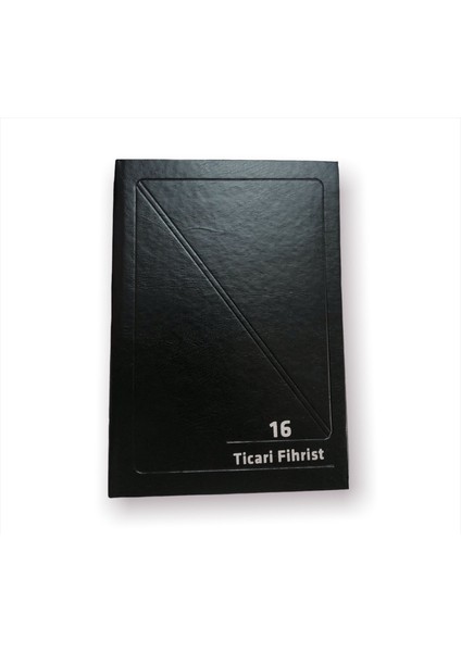 Cilt Bezli Ticari Fihrist 16 x 23 cm