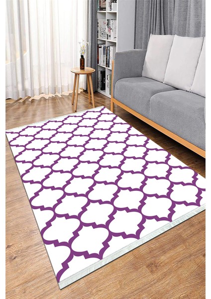 Dijital Baskılı Yıkanabilir Kaymaz Taban Salon Halısı Mutfak Halısı ve Koridor Halısı NH-HS-543