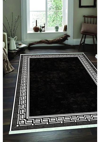 Dijital Baskılı Kaymaz Taban Yıkanabilir Modern Salon Halısı Mutfak Halısı ve Yolluk NH-SD-865