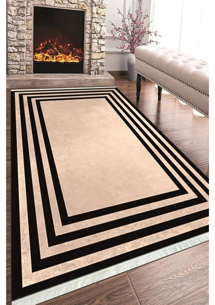 Dijital Baskılı Kaymaz Taban Yıkanabilir Modern Salon Halısı Mutfak Halısı ve Yolluk NH-HT-1085