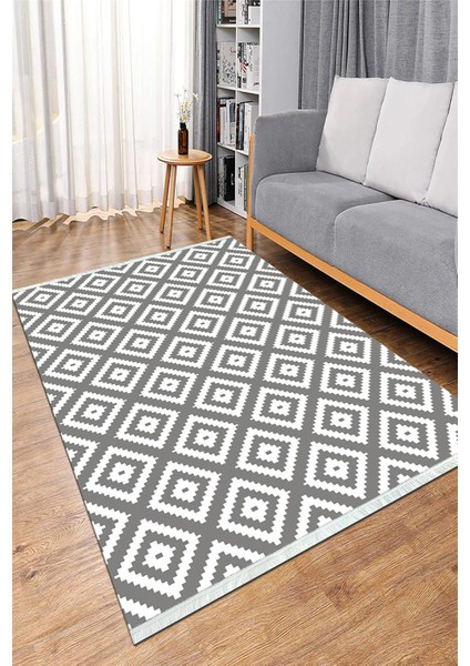 Dijital Baskılı Yıkanabilir Kaymaz Taban Salon Halısı Mutfak Halısı ve Koridor Halısı NH-HS-557