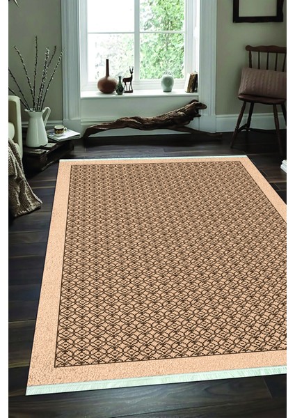 Dijital Baskılı Kaymaz Taban Yıkanabilir Modern Salon Halısı Mutfak Halısı ve Yolluk NH-SD-443