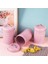 1200ML Mutfak Kutular Seti 3 Paket Kahve Çayı Saklama Kutuları Kavanozlar Pembe(Yurt Dışından) 3