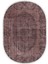 Dijital Baskılı Kaymaz Taban Yıkanabilir Oval Salon Halısı Mutfak Halısı ve Yolluk NHO-HT-1001 2