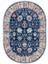 Dijital Baskılı Kaymaz Taban Yıkanabilir Oval Salon Halısı Mutfak Halısı ve Yolluk NHO-HT-995 2