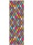 Dijital Baskılı Kaymaz Taban Yıkanabilir Modern Desenli Koridor Halısı Yolluk Nhu-Ht-6 2