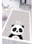 Dijital Baskılı Kaymaz Tabanlı Yıkanabilir Panda Desenli Çocuk Odası Halısı NHÇ-HY-1434 1