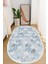 Dijital Baskılı Kaymaz Taban Yıkanabilir Oval Salon Halısı Mutfak Halısı ve Yolluk NHO-HT-253 1