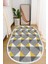 Dijital Baskılı Kaymaz Taban Yıkanabilir Oval Salon Halısı Mutfak Halısı ve Yolluk NHO-HT-975 1