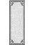 Dijital Baskılı Kaymaz Taban Yıkanabilir Modern Desenli Koridor Halısı Yolluk NHU-HT-363 2
