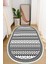 Dijital Baskılı Kaymaz Taban Yıkanabilir Oval Salon Halısı Mutfak Halısı ve Yolluk NHO-HS-549 1