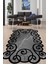 Dijital Baskılı Kaymaz Taban Yıkanabilir Lazer Kesim Salon Halısı ve Yolluk NH-LZR-SD-803 1