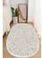 Dijital Baskılı Kaymaz Taban Yıkanabilir Oval Salon Halısı Mutfak Halısı ve Yolluk NHO-HT-445 1