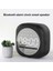 Dijital Çalar Saat Taşınabilir Bluetooth Hoparlör LED Ayna Gece Lambası Hoparlör Mp3 Çalar Desteği Tf Kart Subwoofer Hoparlör | Taşınabilir Hoparlörler Siyah (Yurt Dışından) 3