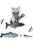 Balık 2 30CM Pet Kedi Oyuncak USB Şarj Simülasyonu Elektrikli Dans Etme Disket Balık Kedi Oyuncak Evcil Oyuncaklar Etkileşimli Köpek Dropshipping (Yurt Dışından) 3