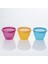 Buzdolabı Kapları Renkli 3X400 ml Mama Saklama Kabı Hsgl 4