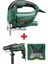 Dekupaj Testere Makinası Pst 650 + Bosch Darbeli Matkap Easyimpact 600 + Matkap Ucu Seti 1