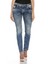 WD401 Taşlı Kanatlı Cep Detaylı Mavi Jeans Pantolon 2