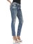 WD401 Taşlı Kanatlı Cep Detaylı Mavi Jeans Pantolon 3