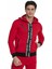 CL437 Fermuarlı Kapşonlu Kırmızı Sweatshirt 1