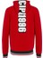 CL478 Kanguru Dik Yaka Kapşonlu Kırmızı Sweatshirt 2