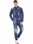CD717 Mavi Logolu Erkek Jeans 5