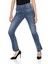 WD449 Yırtmaçlı Basic Mavi Mom Jeans 3