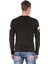 CL454 Taşlı Kurukafa Ince Siyah Sweatshirt 3