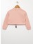 Bisiklet Yaka Standart Kalıp Baskılı Pembe Kız Çocuk Sweatshirt - Bsc Girl 20 1