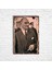 Atatürk Retro Ahşap Poster 1
