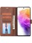 Samsung Galaxy A73 5g Kahverengi Için Clic Deri Telefon Kılıfı 4