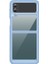 Samsung Galaxy Z Flip4 5g Mavi Için Renkli Akrilik + Tpu Kasası 4
