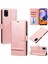 Samsung Galaxy A31 Pembe Için Clic Deri Telefon Kılıfı 1